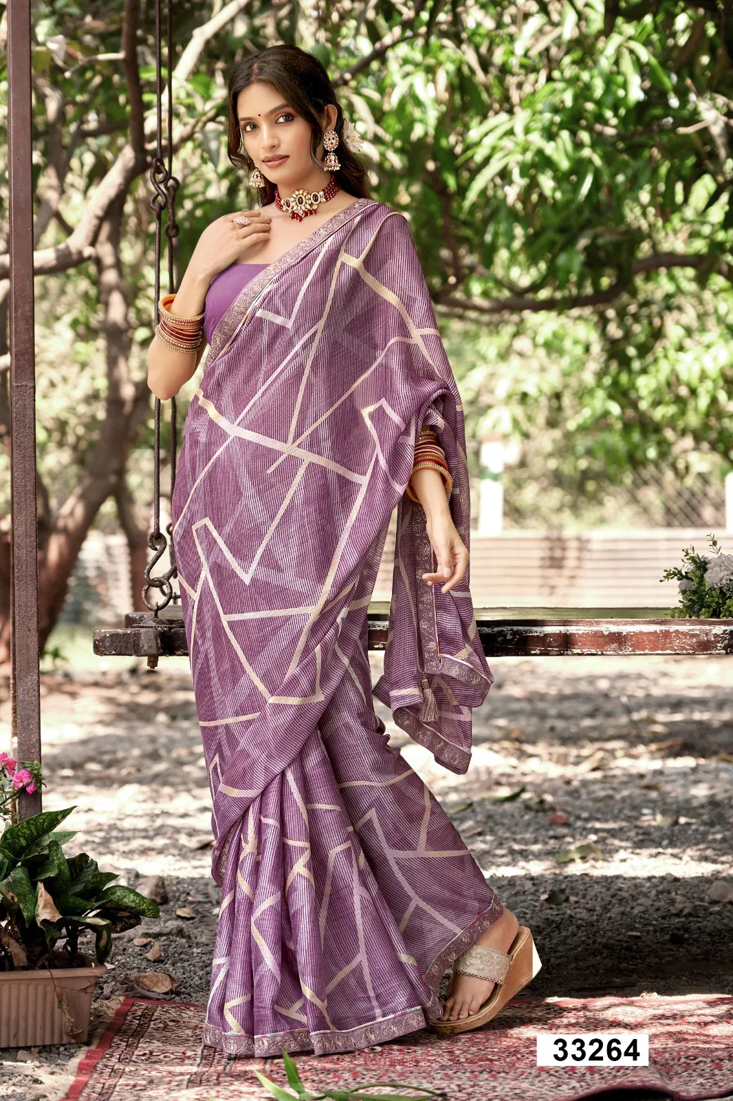 Nancy Vol 2 By Vallabhi Chiffon Printed Daily Wear Saree Wholesalers In Delhi
